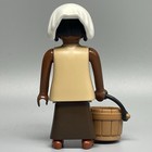 Playmobil Ethnic Peasant Victorian Maid Farmer Settler Female Adult Black Figure