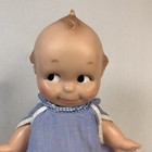 Vintage 1974 Cameo Kewpie Girl Doll With Blue Dress 10    Jlk  19  733