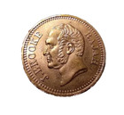 Sarawak Malaysia Vintage Brooke Copper Coins 1 4 Cent Year 1863  rare Repro 