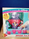 Disney Minnie Mouse Tea Set Plastic Plates Cups Vintage With Box Complete 