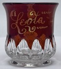 Antique Ruby Red Flash Glass 1909 Alaska Yukon Pacific Ayp Expo 1909 Seattle