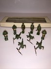   vintage Britains Set  94    trenching Party    Lead Toy Soldiers With  Box  