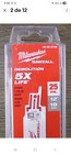 Milwaukee    48-00-8789 12 Inch Reciprocating Saw Blade - White