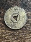 Louisiana Luxury Tax Brass 5 Five Mill Token Sales Tax Token Actual Coin Tb8876 