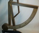 Antique German Letter Postal Scale Brass Counter Weigh