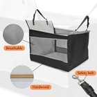Dog Car Booster Seat For Medium Large Dog Foldable Dog Car Seat Travel Carrier