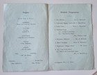 Pamphlet Bulawayo Caledonian Society Women s Sect  Supper 1938 Rhodesia Zimbabwe