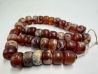 Afghan Old Agate Roman Stone Beads Wonderful Strand Necklace