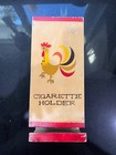 Very Rare Vintage Holt Howard Rooster Wooden Cigarette Packages Holder