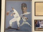 Vintage Limited Edition Nolan Ryan Fireball Express Lithograph 11 X 14 Framed