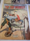 Lot Of 7 Antique 1907 Tip Top Weekly Pulp Magazines Street   Smith Sequential L1