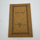 Vtg Busch   Banik Iowa Ice Cream Shop Menu Book Art Deco Kitty Mayme Candies