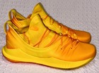 Under Armour Curry 5 Yellow Orange Basketball Shoes Sneakers New Mens Sz 15