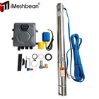 1 5hp 3   Ac dc 110v 220v Solar Powered Submersible Hybrid Bore Well Water Pump