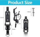 Shovel Mount For Roof Rack Adjusts Metal Rubber Axe Clamp Wall Mounting Kit 4pcs