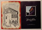 Vintage Brochure  1970s Hostaria Dell orso Roma - Restaurant