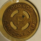 1946 Pensacola  Fl Transit Inc  Bus Token - Florida Fla 