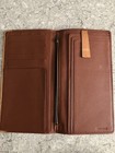Vintage Paris J f Martell Leather Passport Holder Wallet  