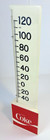 Vintage Coca-cola Wall Thermometer 1970s Plastic Coke Usa Advertising Sign
