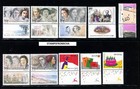 Israel 1991 Mnh  Complete Year Set Full Tabs Mint Never Hinged