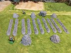 Harvested  Hay Field 28mm Farm Terrain D d Warhammer Whfb Mesbg Bolt Action