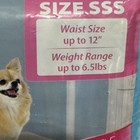 Hartz Disposable Male Wraps 52ct Size Sss Up To 6 5lbs Diapers For Dog