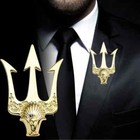 Dragon Sword Brooch Pin Animal Rhinestone Lapel Pins Men s Suit Shirt Badge Pins