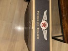 Wings Of Texaco Lockheed 12a Electra Jr  Die-cast Airplane Coin Bank