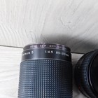 Camera Lens Lot Of 4 Mixed Brands Minolta Kiron Petri Hoya Skylight Untested