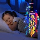 Dream Catcher Handmade Led Light Dream Catchers With Feathers Large Wall Hanging