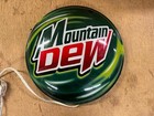 Vintage Mountain Dew Button Style Light Up Advertising Sign Parts repair