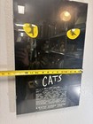Vintage Original Cats 1981 Broadway Musical Promo Poster Board 14  X 22  Framed
