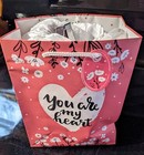 Say i Love You Gift Set  Coffee Mug W hearts  3 Wick Candle   Ysl Travel Perfume