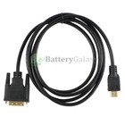 Dvi-d To Hdmi Male To Male Cable Gold 24 1 Hdtv Pc Display Wire Monitor 1 5-25ft