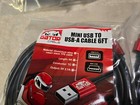 Lot Of 2 Usb 2 0 A To Mini B Male Data Sync Charger Cable Pc Gps Camera Ds Ps3