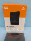 Western Digital My Passport 2tb External  2 5 Inch Hard Drive Wdbyvg0020bbkwesn