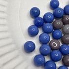 Vintage Bright Color Glass Marbles Lot Of 50 Peewee Size Rr Some Imperfections