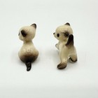 Vintage Hagen Renaker Siamese Kittens Sitting   Walking Chip Read Miniatures
