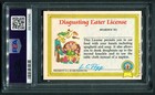 1985 Garbage Pail Kids Stickers Glossy Series 1  38b Lizard Liz Psa 8 Nm-mt