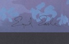 Disney Sleeping Beauty Art Print Signed By Production Designer Eyvind Earle 1997