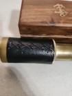 Small Maritime Nautical Telescope   Spyglass With Wooden Box 