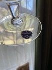 Lot Of 4 Antique 1912-1915 Monongahela Crystal Cocktail Glasses With Insert