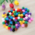 100 Pcs Child Felt Hanging Balls Craft Pom Poms Pompoms Faux