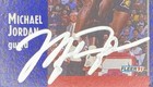 Michael Jordan Signed Card With Coa  121153   bulls 