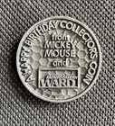 Vintage 1970 s Mickey Mouse Club Happy Birthday Collectors Coin Montgomery Ward