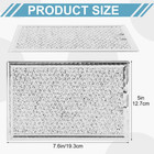 2pack Microwave Grease Filter microwave Filter Replacement For Lg Microwave Lmv1