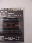 Marvel Contest Of Champions Dave And Busters  088 Namor Non Foil Series 2 Card