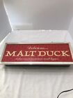 Vintage Malt Duck Light Up Bar Sign