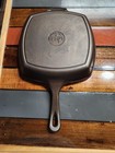 Lodge Cast Iron Square Grill Pan Black 8sgp  