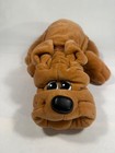 Vintage Tonka Pound Puppies Wrinkled Skin Brown Dog 20    Plush Vtg Toy